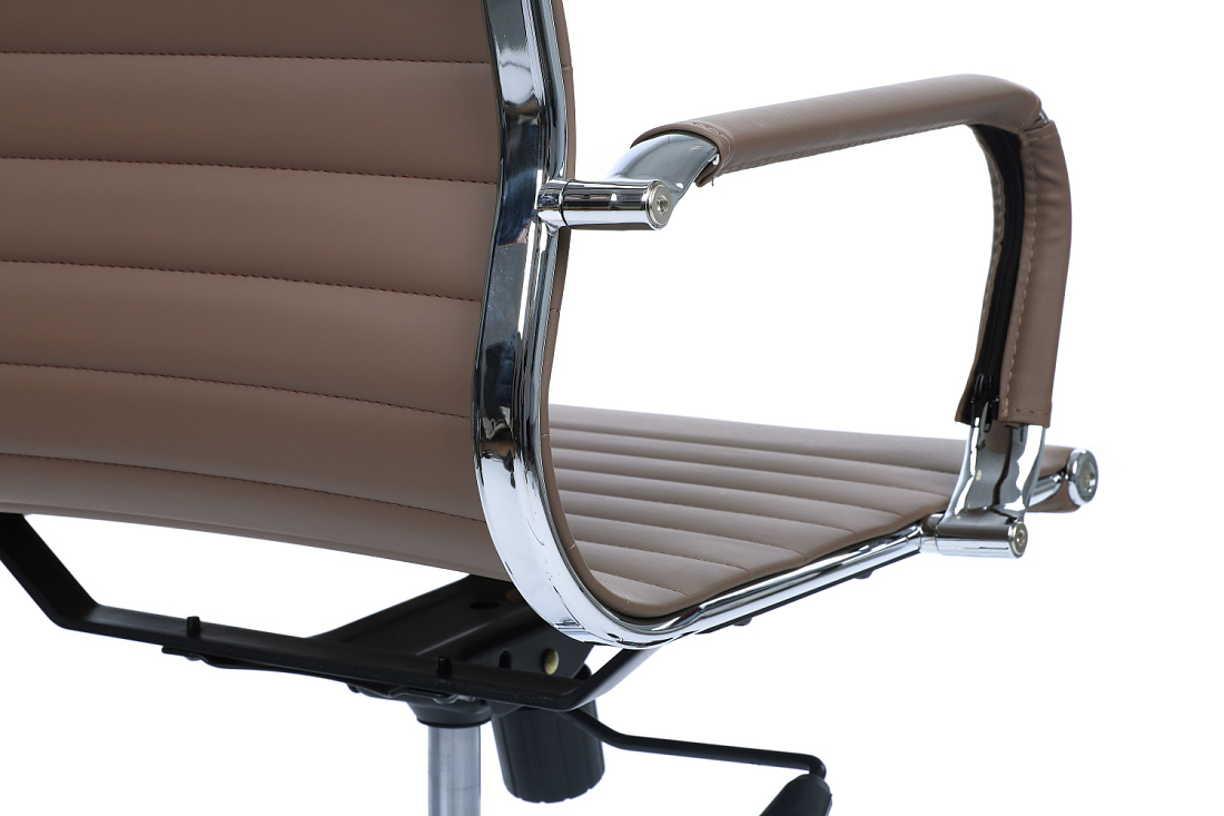 Кресло руководителя RV Chair HUGO 6002-1SE Коричневая экокожа  стоимость