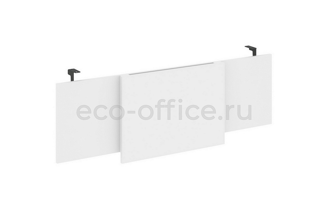 Царга для стола руководителя L1580 ONIX WOOD DIRECT O.M-CSR-4 Белый Бриллиант / Антрацит металл  стоимость
