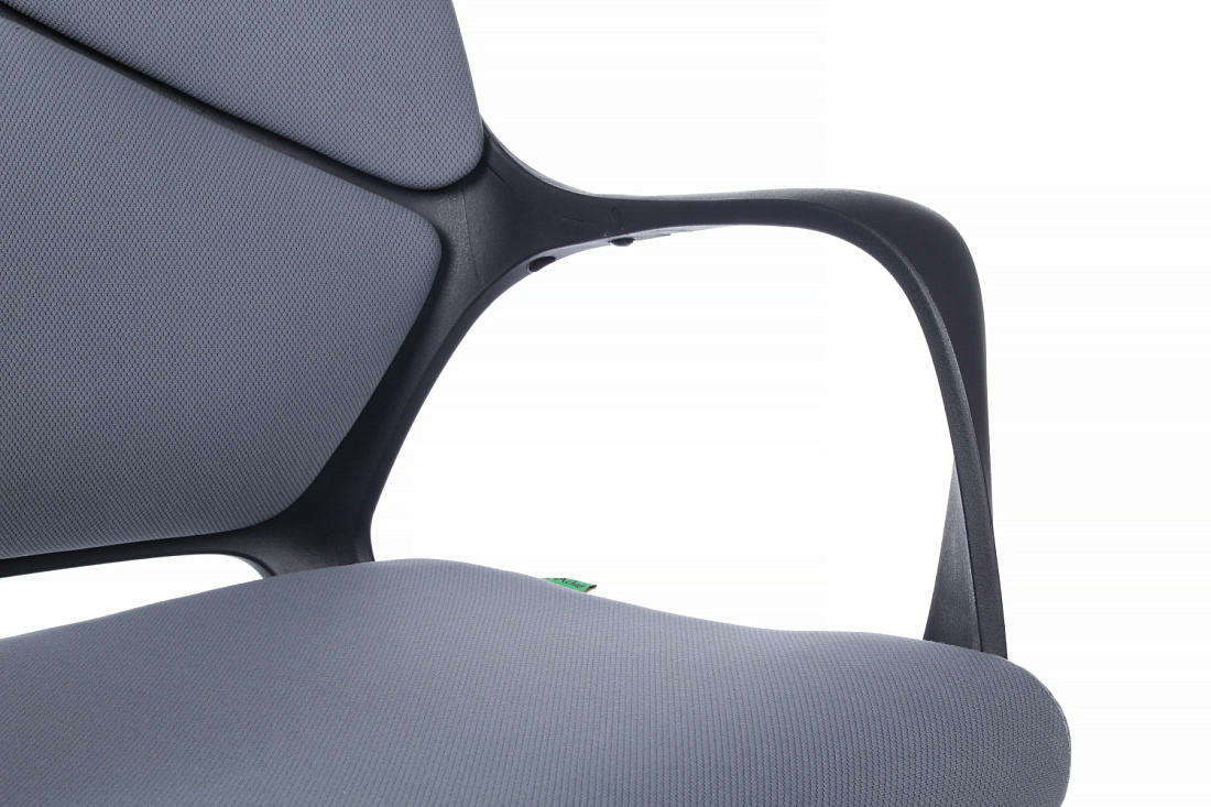 Кресло офисное RV Chair IQ RV 8989 Чёрный пластик / Серая ткань  стоимость