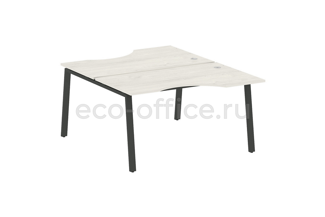 Рабочая станция криволинейная METAL SYSTEM STYLE БА.РАС-СА-2.2 Дуб Наварра / Антрацит металл   стоимость