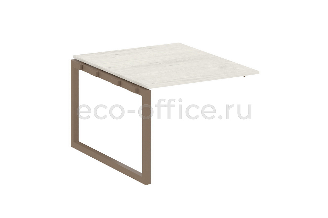 Проходной наборный элемент переговорного стола METAL SYSTEM QUATTRO 5x5 50БО.ППРГ-1 Дуб Наварра / Мокко металл  стоимость