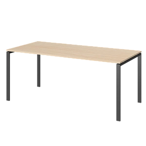 Стол на металлокаркасе для заседаний Protech АМ-0058 Бук/Антрацит фото