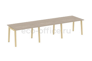Стол переговорный (3 столешницы) ONIX WOOD OW.PRG-3.2 Дуб Аттик / Дуб Светлый фото