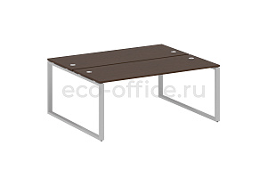Рабочая станция METAL SYSTEM STYLE БО.РАС-СП-2.5 Венге Цаво / Серый металл фото