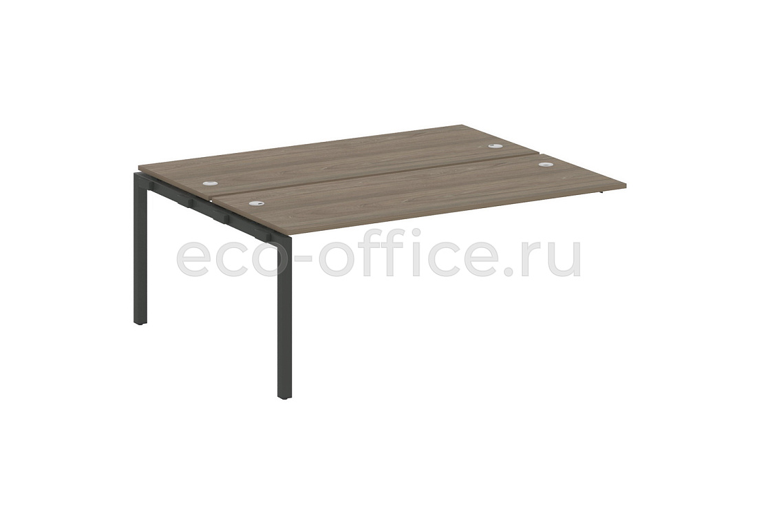 Проходной наборный элемент METAL SYSTEM QUATTRO 5x5 50БП.ПРС-СП-2.5 Вяз Благородный / Антрацит металл  купить в Москве
