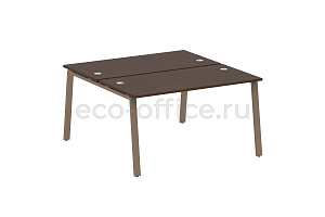 Рабочая станция METAL SYSTEM STYLE БА.РАС-СП-2.3 Венге Цаво / Мокко металл фото