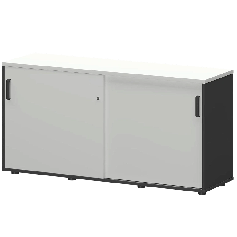 тумба-купе protech смт-15.7к тип2 графит/белый фото