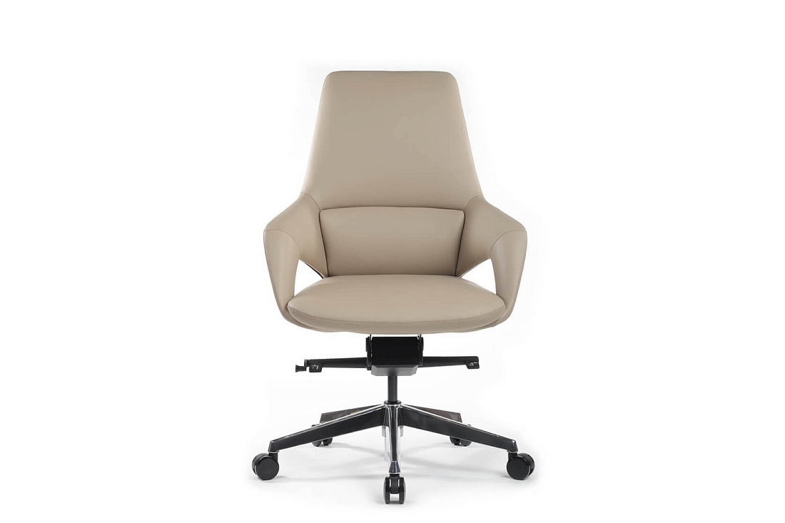 Кресло руководителя RV Design AURA-M FK005-B Светло-бежевая кожа  стоимость