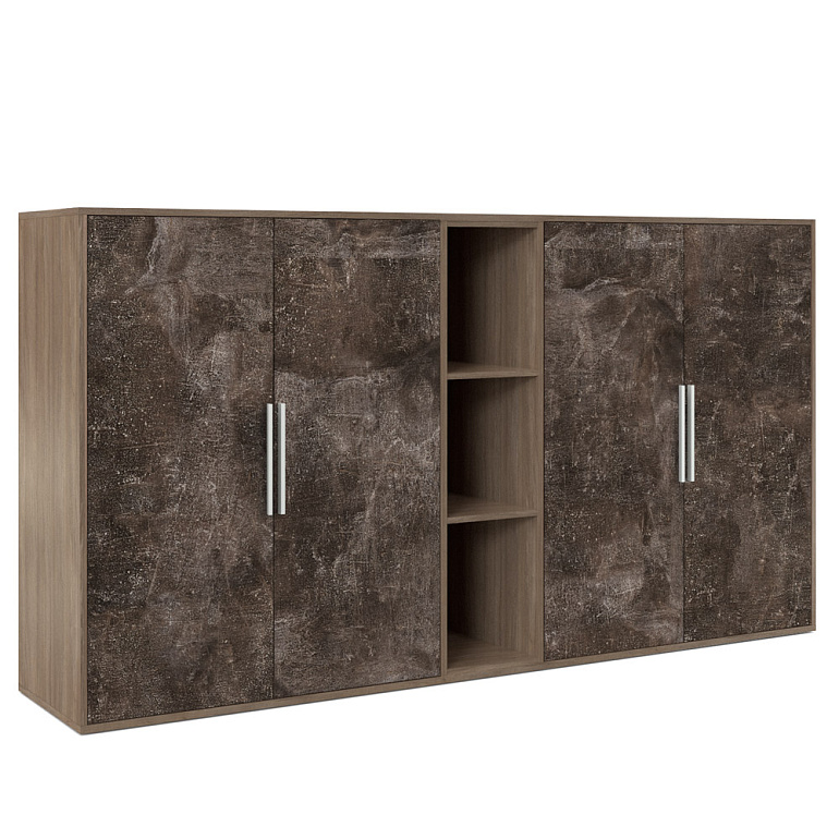 шкаф средний 4 створки, с нишей b-tone btn36153242 фото