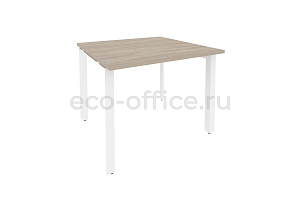 Стол переговорный (1 столешница) ONIX O.MP-PRG-1.1 Дуб Аттик / Белый металл фото