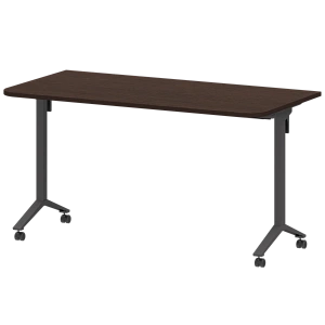 Стол мобильный складной радиусный Protech МБ22-140.70Р Дуб венге/Антрацит фото