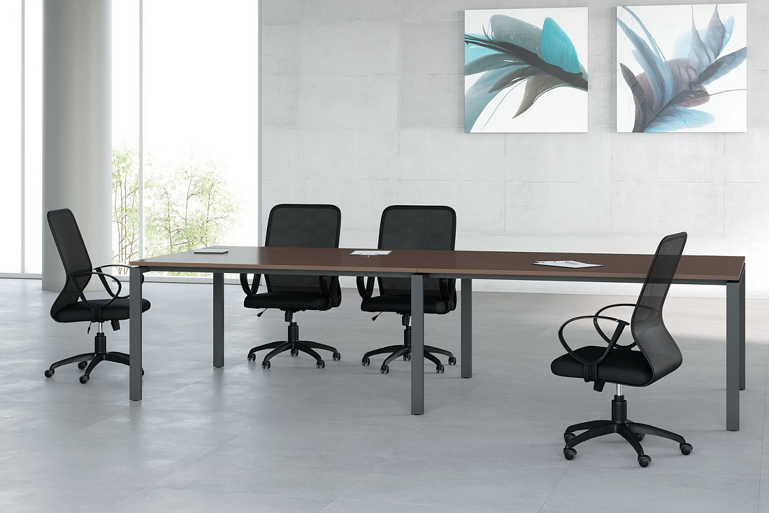 кабинет руководителя trend дуб тёмный фото