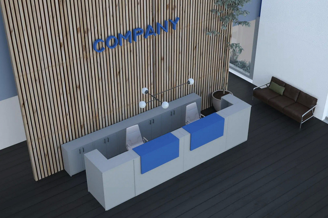 ресепшн арго серый фото