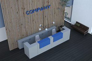 Ресепшн АРГО Серый фото