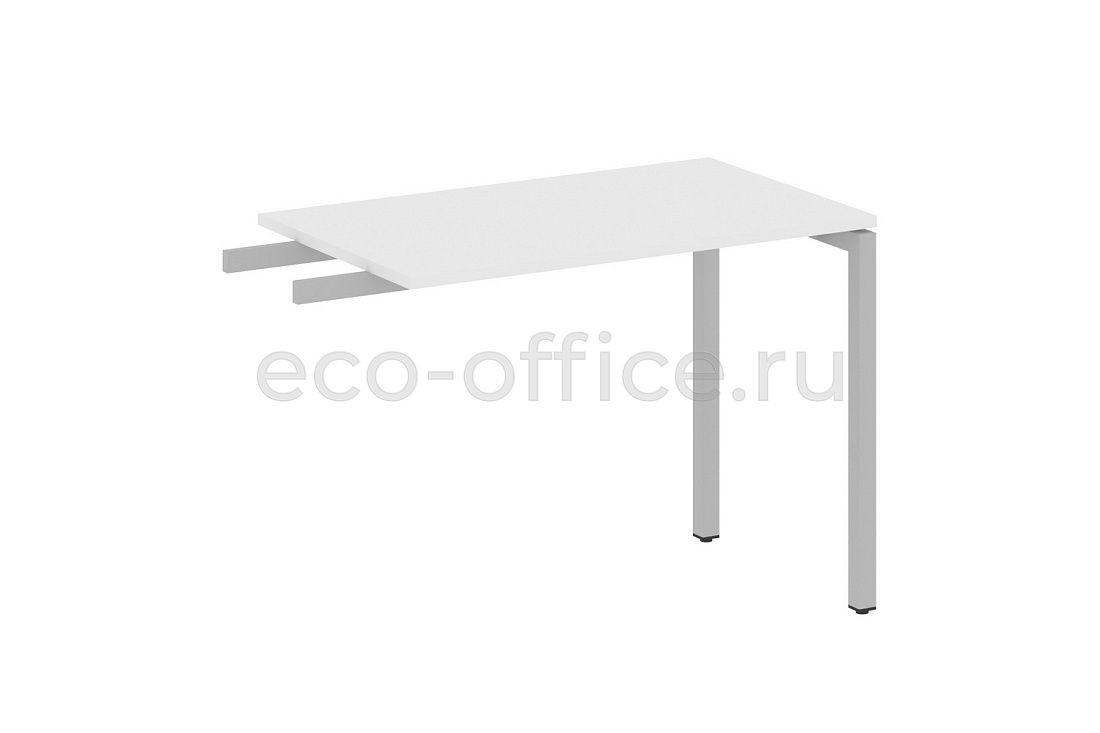 Приставной элемент на П-образном м/к METAL SYSTEM QUATTRO 4x4 40БП.ПР-3 Белый / Серый металл  стоимость