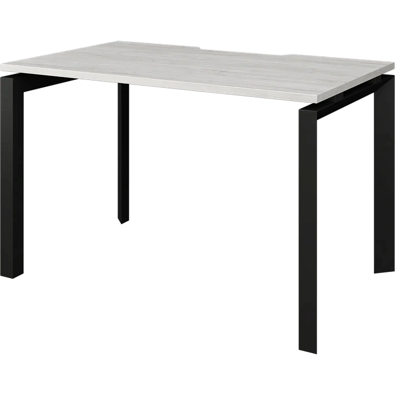 стол на металлокаркасе protech нтмп.п-120 сосна винтер/антрацит фото