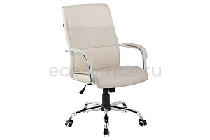 Кресло руководителя RV Chair ATOM 9249-1 Бежевая экокожа фото