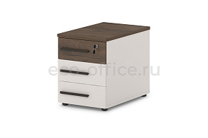 Тумба опорная LAVANA T-240 Таксония Тёмная / Бежевый песок фото