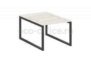 Рабочая станция METAL SYSTEM QUATTRO 5x5 50БО.РАС-СП-2.1 Дуб Наварра / Антрацит металл фото