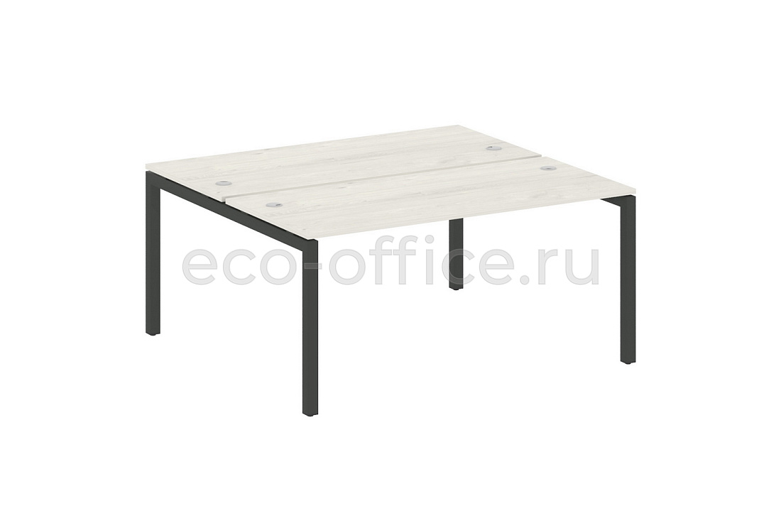 Рабочая станция METAL SYSTEM QUATTRO 5x5 50БП.РАС-СП-2.4 Дуб Наварра / Антрацит металл  купить в Москве