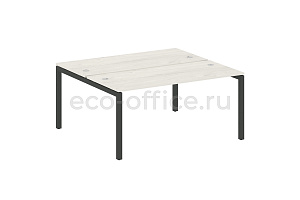 Рабочая станция METAL SYSTEM QUATTRO 5x5 50БП.РАС-СП-2.4 Дуб Наварра / Антрацит металл фото