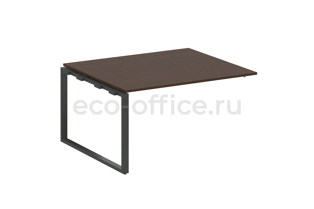 Проходной наборный элемент переговорного стола METAL SYSTEM STYLE БО.ППРГ-3 Венге Цаво / Антрацит металл  стоимость