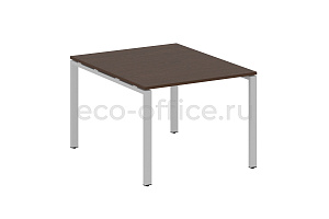 Стол переговорный (1 столешница) METAL SYSTEM STYLE БП.ПРГ-1.1 Венге Цаво / Серый металл фото