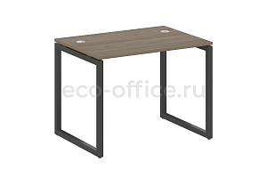 Стол письменный METAL SYSTEM QUATTRO 4x4 40БО.СП-1 Вяз Благородный / Антрацит металл фото
