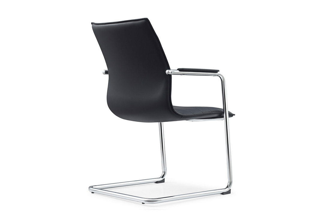 конференц-кресло rv design balance c2413-1 чёрная экокожа фото