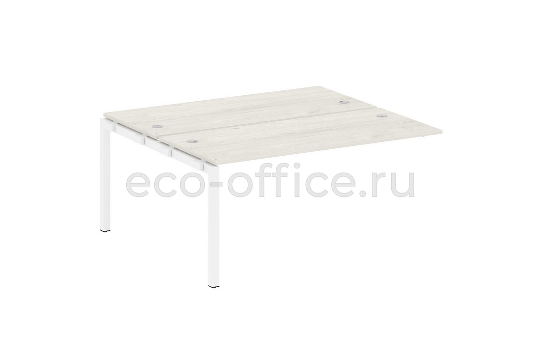 Проходной наборный элемент METAL SYSTEM QUATTRO 5x5 50БП.ПРС-СП-2.4 Дуб Наварра / Белый металл купить в Москве