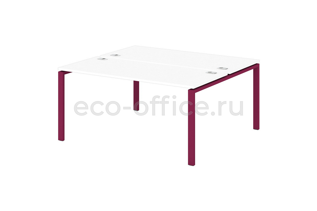 Стол-тандем на металлокаркасе 60*30 SENTIDA COLOR S-43 Малина  стоимость