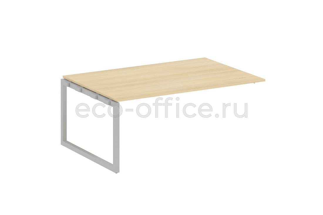 Проходной наборный элемент переговорного стола METAL SYSTEM QUATTRO 5x5 50БО.ППРГ-5 Акация Лорка / Серый металл  стоимость