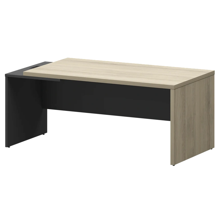 стол руководителя левый protech kz-18l кронберг/графит фото