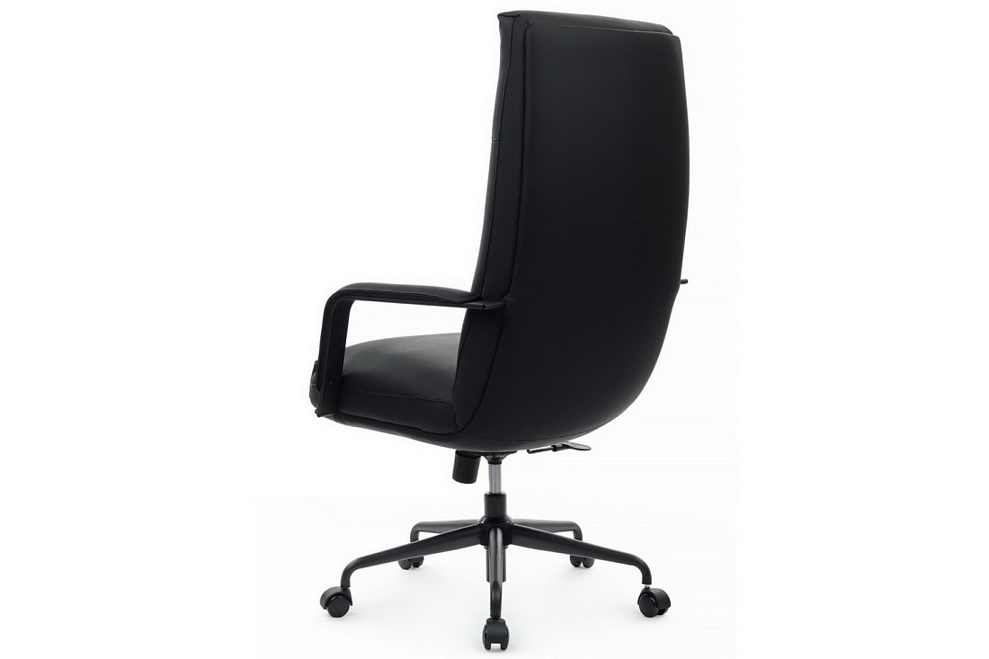 кресло руководителя rv chair otto cm-p001as чёрная экокожа фото