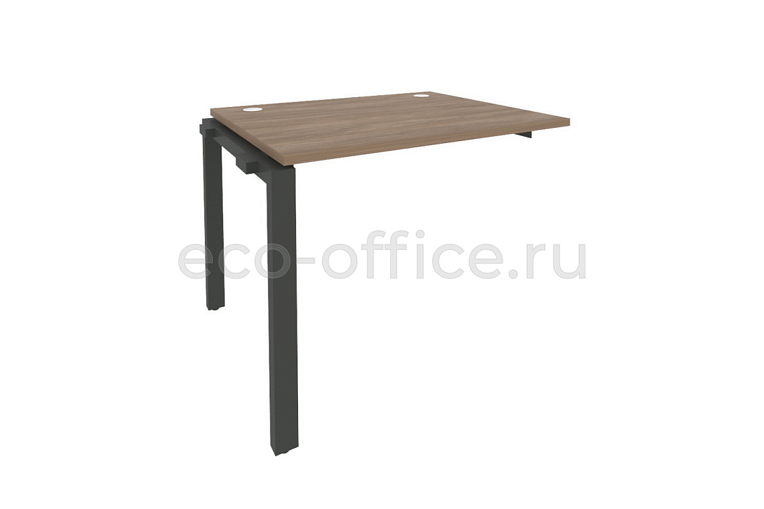 Наборный элемент рабочей станции на П-образном м/к ONIX O.MP-1.NRS-1.8 Дуб Аризона / Антрацит металл   стоимость