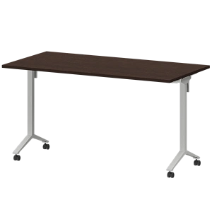 Стол мобильный складной Protech МБ22-140.70 Дуб венге/Белый фото