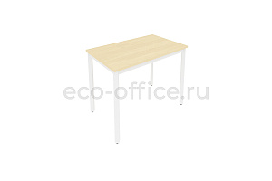Стол письменный на металлокаркасе SLIM SYSTEM С.СП-3.1 Клён / Белый металл фото
