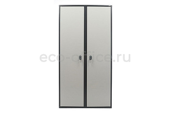 Шкаф бухгалтерский AIKO SL-185/2 Графит (RAL 7024) / Светло-серый (RAL 7038) купить в Москве