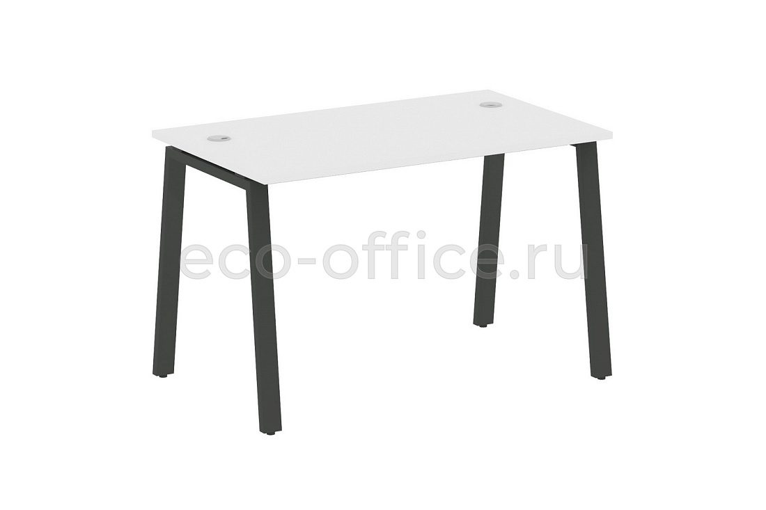 Стол письменный METAL SYSTEM STYLE БА.СП-2 Белый / Антрацит металл  стоимость