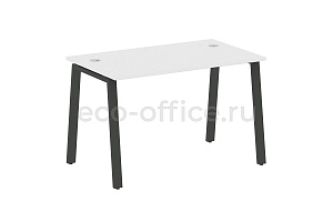 Стол письменный METAL SYSTEM STYLE БА.СП-2 Белый / Антрацит металл фото