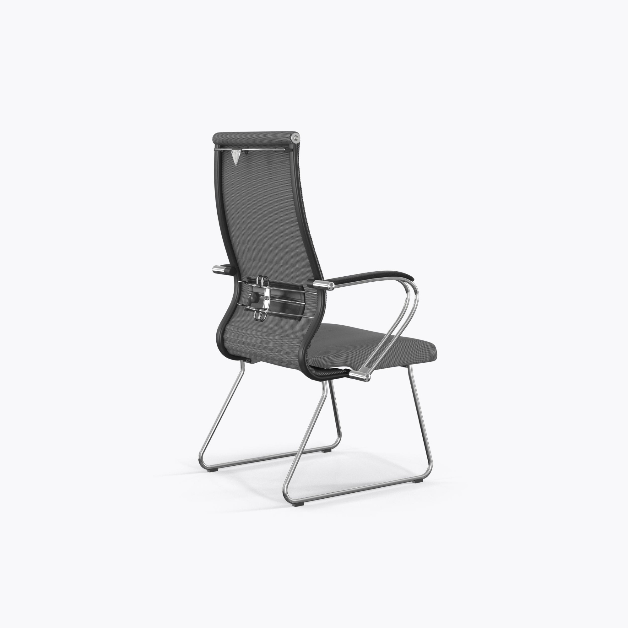 конференс-кресло sit 10 b2-119k - umf(x1) /kb02/wh00/k3cl(f55) (светло-серый) фото