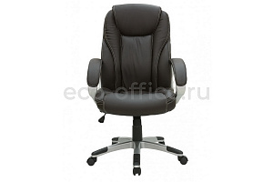 Кресло руководителя RV Chair RIPLI 9263 Коричневая экокожа фото