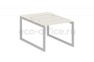 Рабочая станция METAL SYSTEM QUATTRO 5x5 50БО.РАС-СП-2.1 Дуб Наварра / Серый металл фото