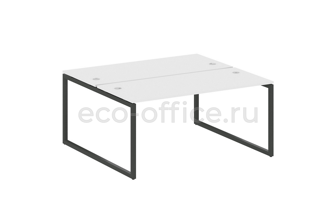 Рабочая станция криволинейная METAL SYSTEM QUATTRO 4x4 40БО.РАС-СА-2.4 Белый / Антрацит металл  стоимость