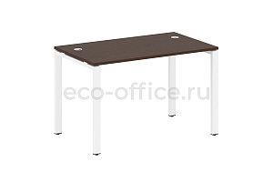 Стол письменный METAL SYSTEM STYLE БП.СП-2 Венге Цаво / Белый металл фото