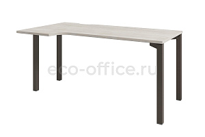 Бенч-система эргономичная, начальная секция SOLUTION D-521 L Акация Морава / Трюфель фото