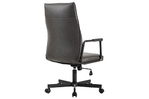Кресло RVChair STEN W-263H Тёмно-серая экокожа фото