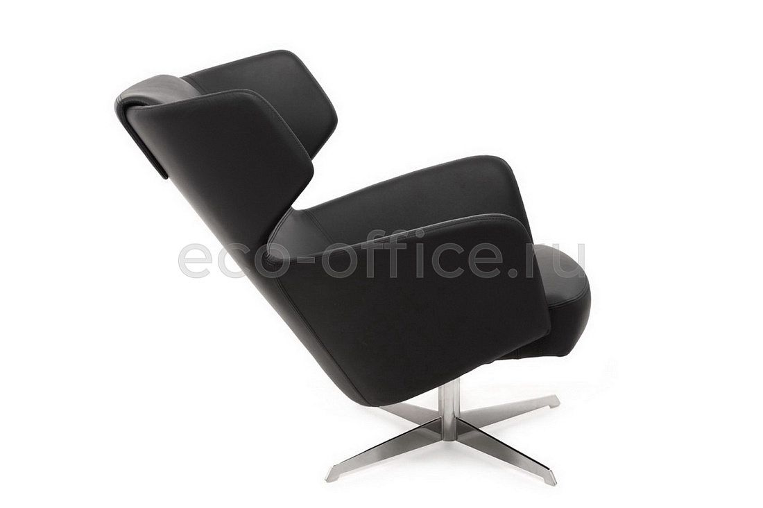 Кресло Profoffice VENTO High R7 Dakota Black Чёрная кожа  стоимость