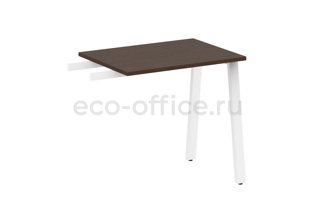 Приставной элемент на А-образном м/к METAL SYSTEM STYLE БА.ПР-2 Венге Цаво / Белый металл  стоимость
