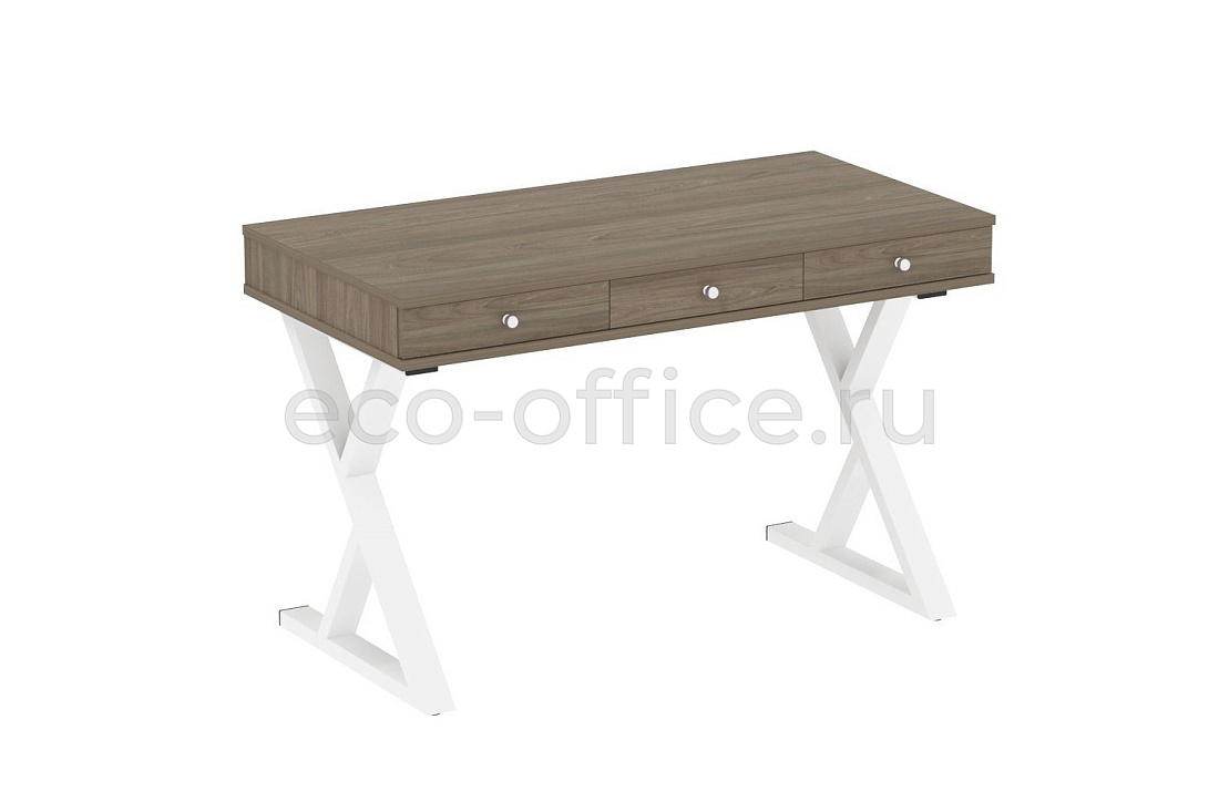 Стол на металлокаркасе HomeOffice VR.SP-1-118.M white Вяз Благородный  стоимость